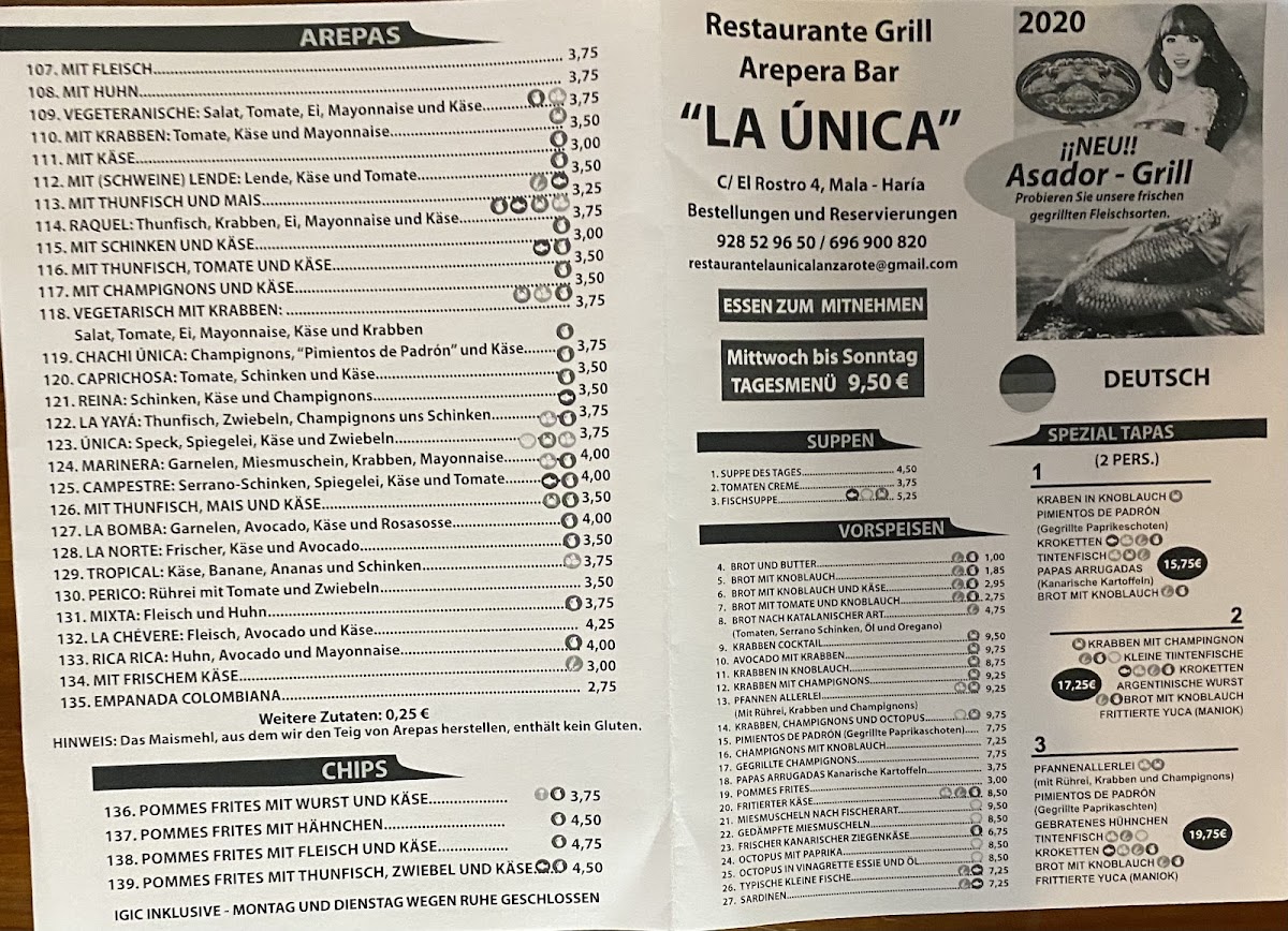 Restaurante Arepera de Mala Jojoto y Millo La Única Menu - Image 5